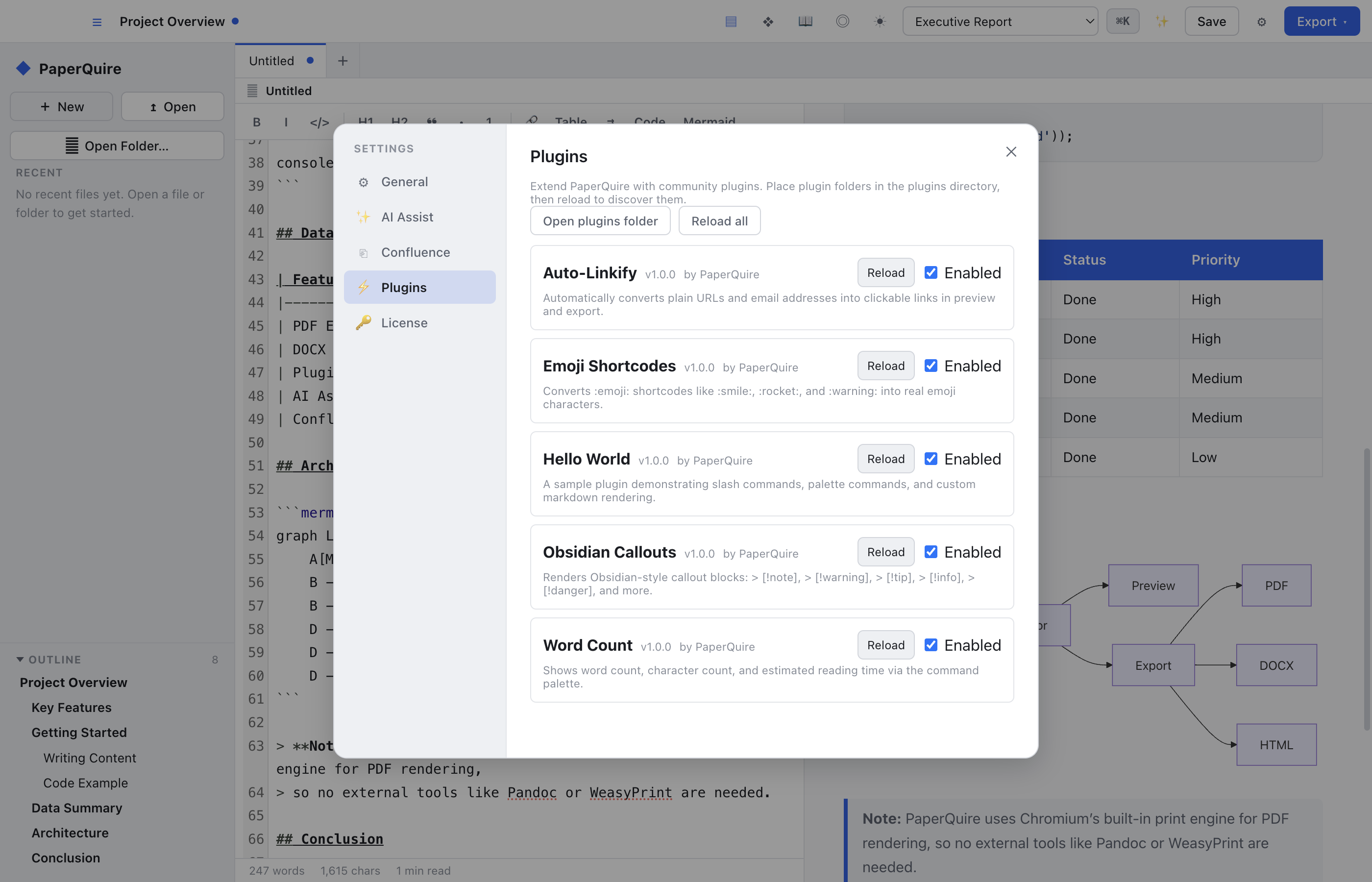 Plugin manager